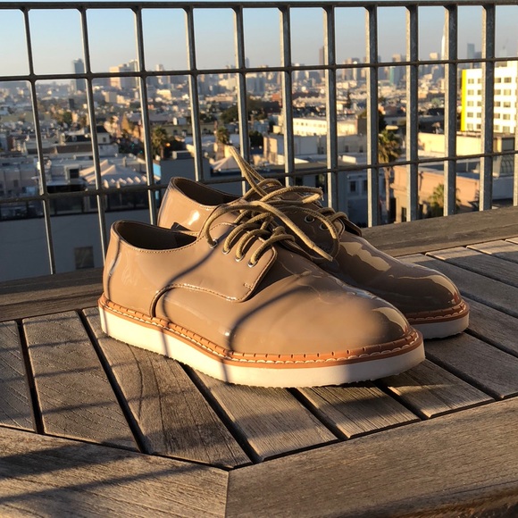 Free People Shoes - Free People Vegan Shiny Shoes